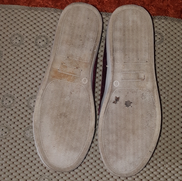 Olive street suede fur shoes(Burgundy color) - Picture 3 of 3